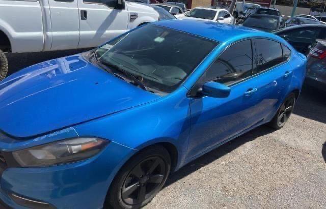 1C3CDFBH1FD201421 - 2015 DODGE DART SXT BLUE photo 2