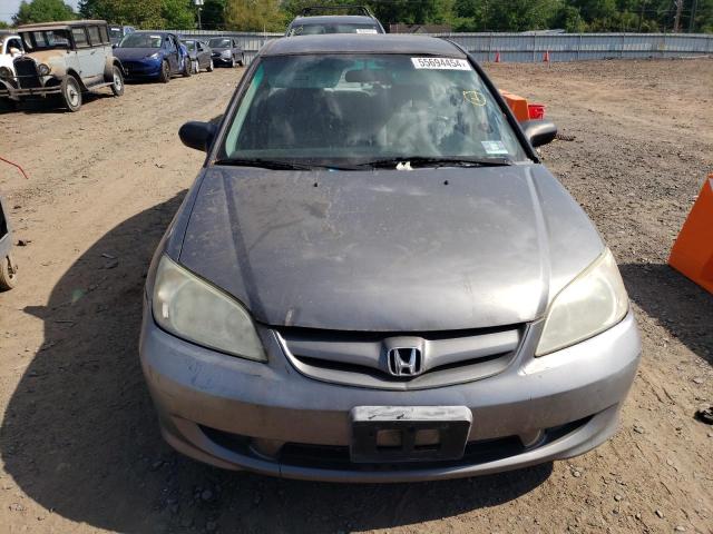 2HGES16545H586635 - 2005 HONDA CIVIC LX GRAY photo 5