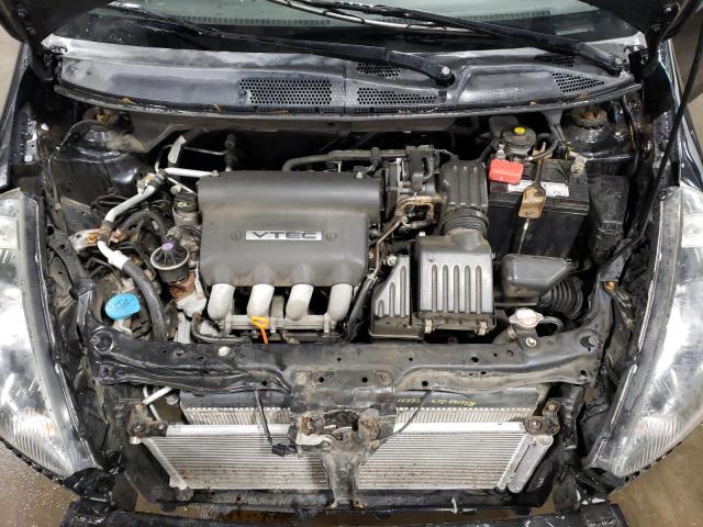 JHMGD38637S065970 - 2007 HONDA FIT S 黑色 照片 11