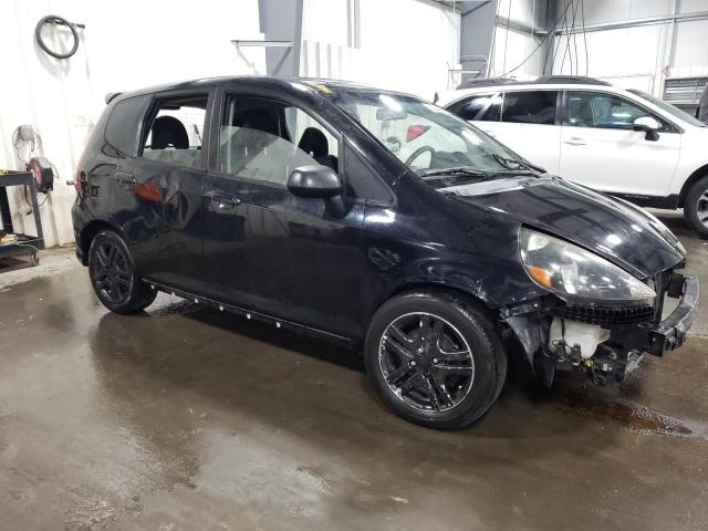 JHMGD38637S065970 - 2007 HONDA FIT S 黑色 照片 4