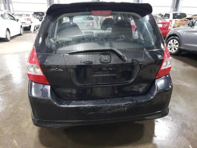 JHMGD38637S065970 - 2007 HONDA FIT S 黑色 照片 6