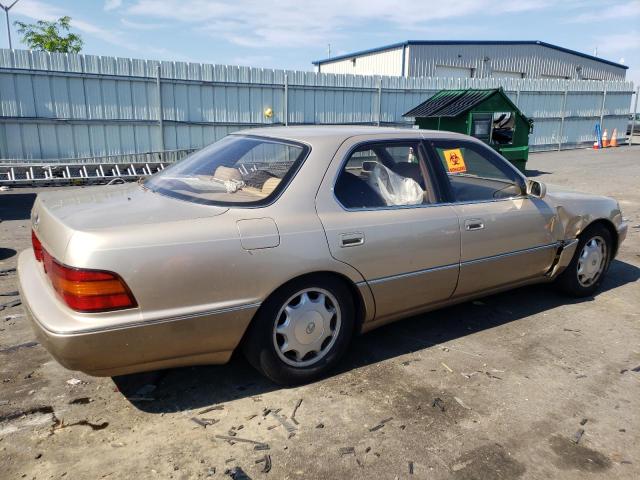 JT8UF11E2P0153245 - 1993 LEXUS LS 400 GOLD photo 3