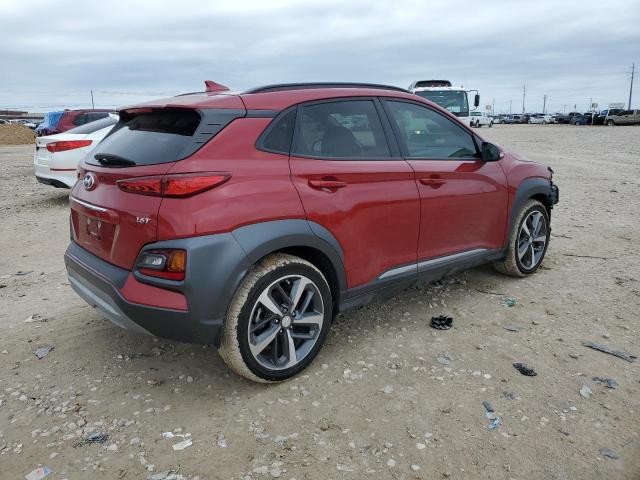 KM8K33A57KU342435 - 2019 HYUNDAI KONA LIMITED RED photo 3