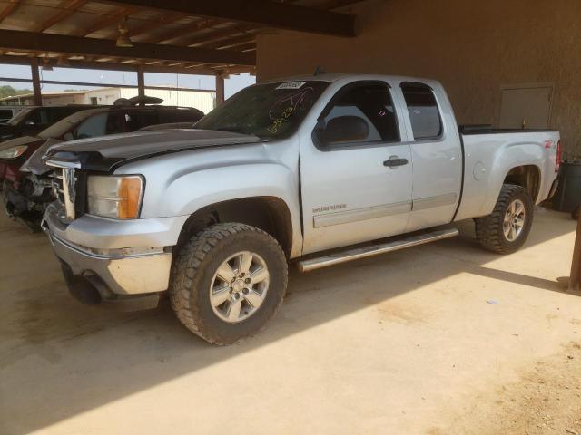 1GTR2VE7XCZ164974 - 2012 GMC SIERRA K1500 SLE SILVER photo 1