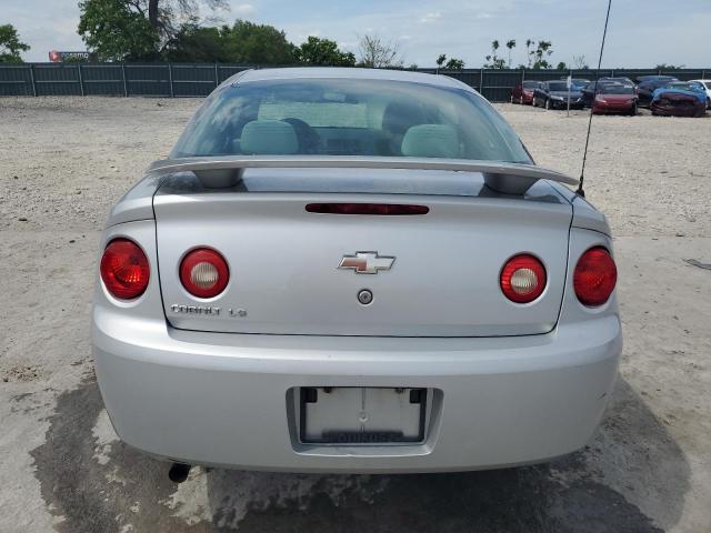 1G1AK15F877381642 - 2007 CHEVROLET COBALT LS SILVER photo 6