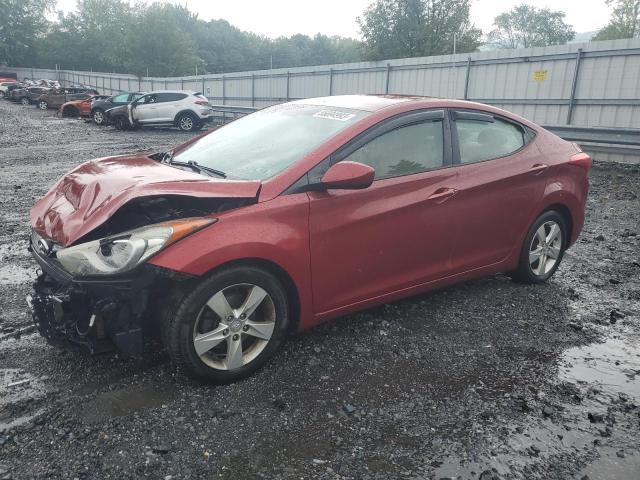 5NPDH4AE0DH349521 - 2013 HYUNDAI ELANTRA GLS RED photo 1