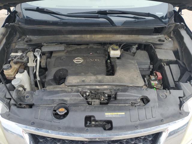 5N1AR2MN4EC636093 - 2014 NISSAN PATHFINDER S BLACK photo 12