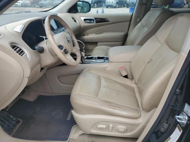 5N1AR2MN4EC636093 - 2014 NISSAN PATHFINDER S BLACK photo 7