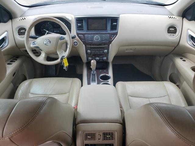 5N1AR2MN4EC636093 - 2014 NISSAN PATHFINDER S BLACK photo 8