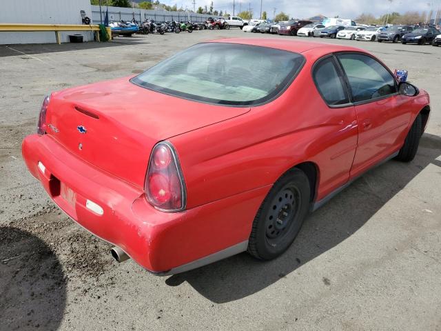 2G1WW12E729339928 - 2002 CHEVROLET MONTE CARL LS RED photo 3