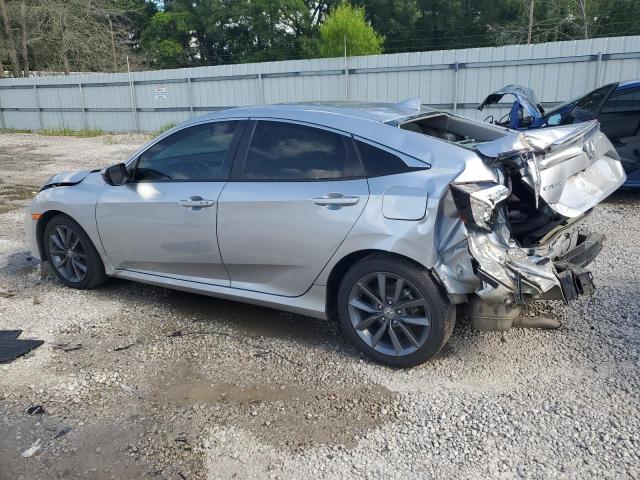 2HGFC1F77MH706347 - 2021 HONDA CIVIC EXL SILVER photo 2