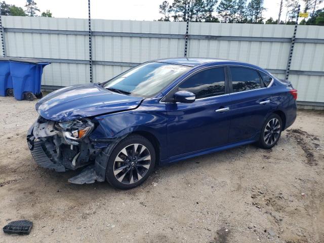 3N1AB7AP8GY280272 - 2016 NISSAN SENTRA S BLUE photo 1