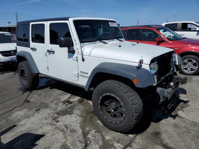 1C4BJWDG9HL584571 - 2017 JEEP WRANGLER U SPORT WHITE photo 4