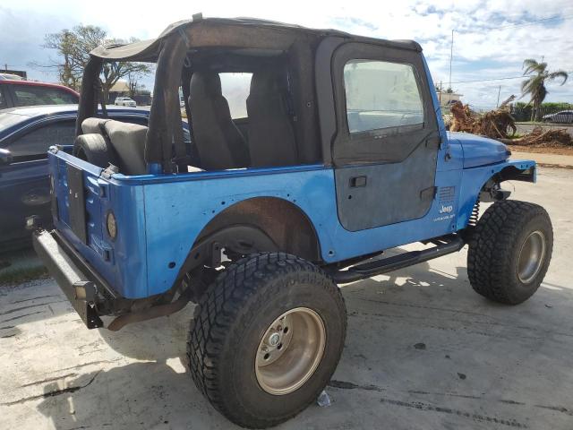 1J4FA291X3P316669 - 2003 JEEP WRANGLER / SE BLUE photo 3