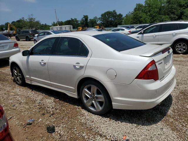 3FAHP0KCXCR262723 - 2012 FORD FUSION SPORT WHITE photo 2