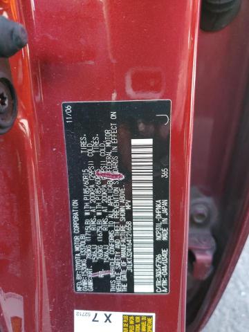 JTLKT324164121658 - 2006 TOYOTA SCION XB RED photo 12