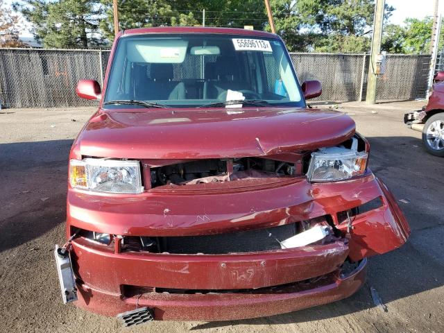 JTLKT324164121658 - 2006 TOYOTA SCION XB RED photo 5