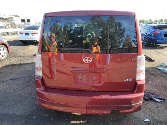 JTLKT324164121658 - 2006 TOYOTA SCION XB RED photo 6