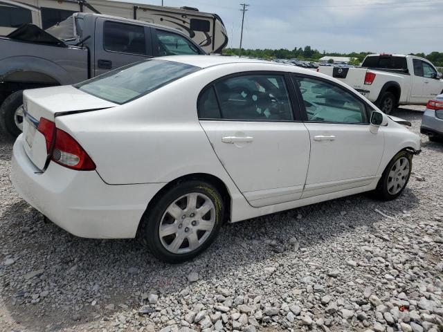 2HGFA1F55BH505905 - 2011 HONDA CIVIC LX WHITE photo 3