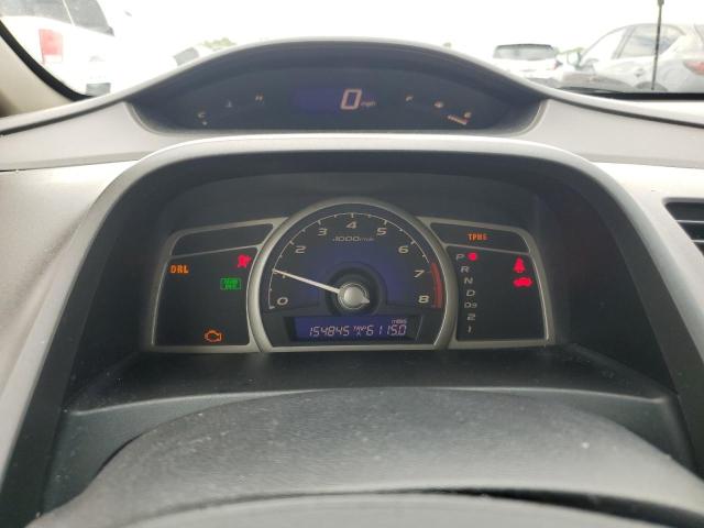 2HGFA1F55BH505905 - 2011 HONDA CIVIC LX WHITE photo 9