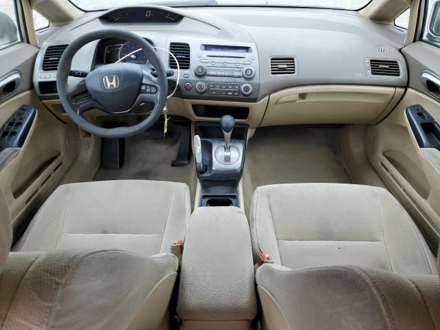 1HGFA16506L098231 - 2006 HONDA CIVIC LX TAN photo 8