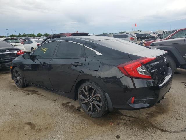 19XFC2F80LE023428 - 2020 HONDA CIVIC SPORT BLACK photo 2