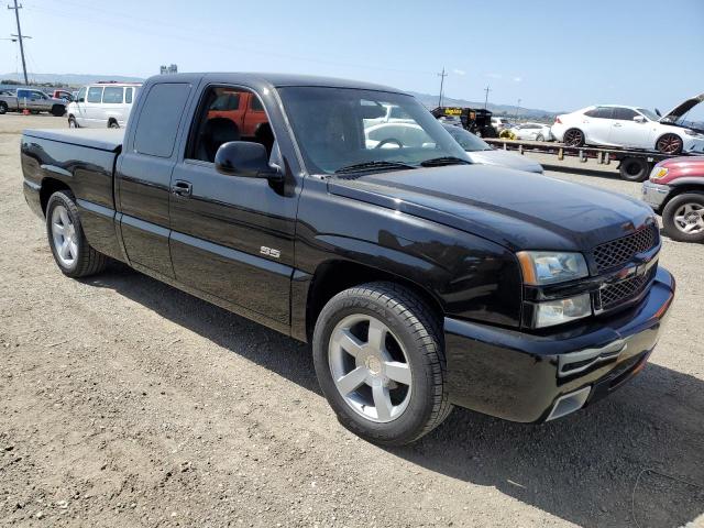 2GCEK19N631296624 - 2003 CHEVROLET SILVERADO K1500 BLACK photo 4