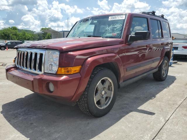 1J8HG48KX7C686187 - 2007 JEEP COMMANDER 栗色 照片 1