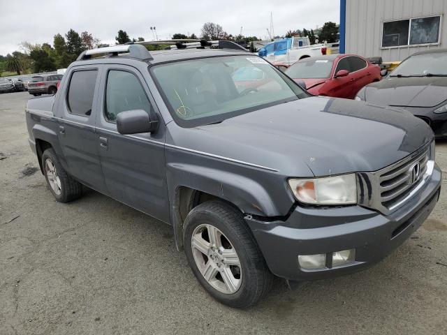 5FPYK1F57DB006897 - 2013 HONDA RIDGELINE RTL GRAY photo 4