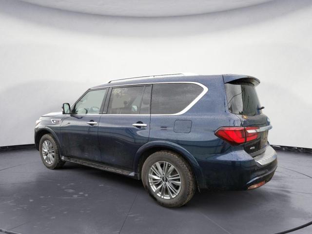 JN8AZ2AE4M9270595 - 2021 INFINITI QX80 LUXE BLUE photo 2