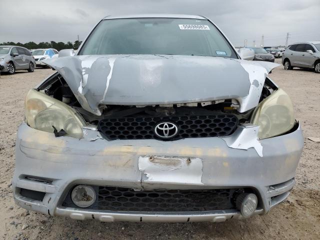 2T1KR32E83C072020 - 2003 TOYOTA COROLLA MA XR SILVER photo 5