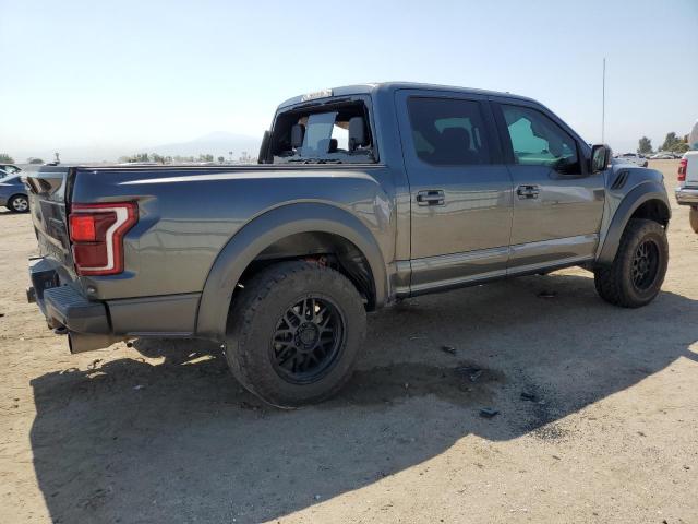 1FTFW1RG8LFA84844 - 2020 FORD F150 RAPTOR GRAY photo 3