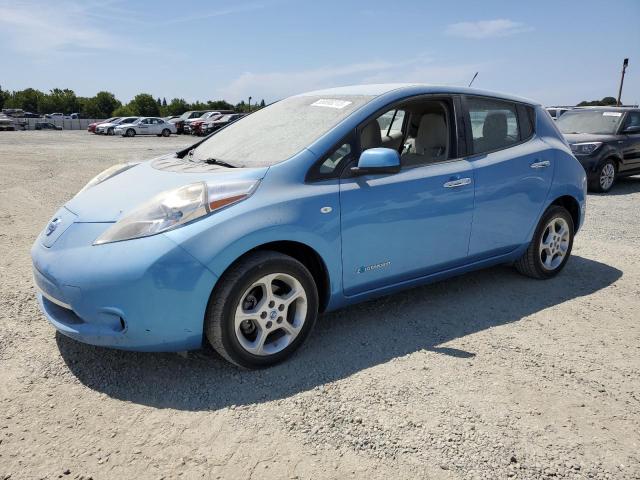 JN1AZ0CP3CT021188 - 2012 NISSAN LEAF SV BLUE photo 1