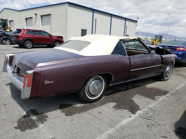 6L67S5Q275891 - 1975 CADILLAC ELDORADO PURPLE photo 3