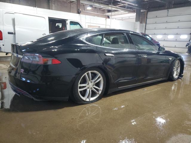 5YJSA1CG1DFP03666 - 2013 TESLA MODEL S BLACK photo 3