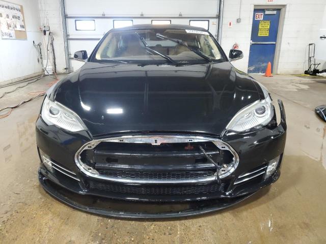 5YJSA1CG1DFP03666 - 2013 TESLA MODEL S BLACK photo 5