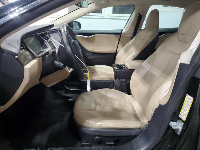 5YJSA1CG1DFP03666 - 2013 TESLA MODEL S BLACK photo 7