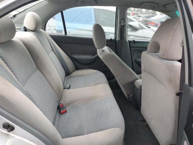 1HGES16375L028893 - 2005 HONDA CIVIC DX VP SILVER photo 10
