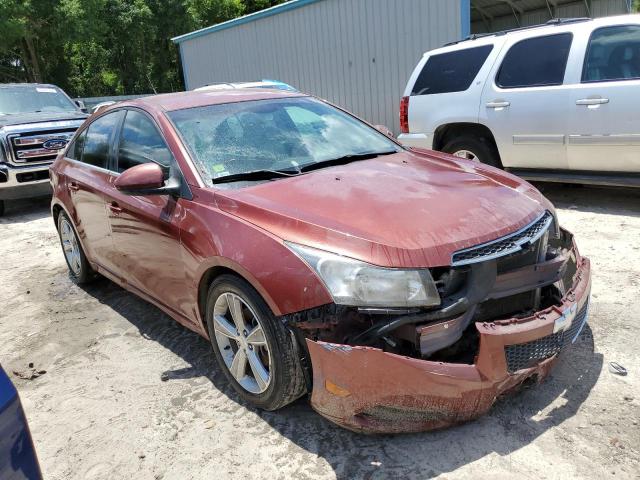 1G1PG5SC1C7234554 - 2012 CHEVROLET CRUZE LT BURGUNDY photo 4