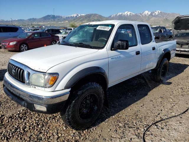 5TEGN92NX2Z121828 - 2002 TOYOTA TACOMA DOUBLE CAB PRERUNNER WHITE photo 1