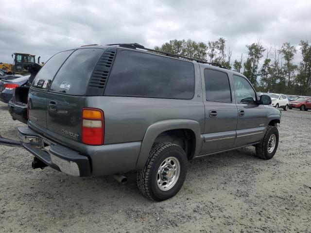 3GNGK26U9YG200078 - 2000 CHEVROLET SUBURBAN K2500 GRAY photo 3