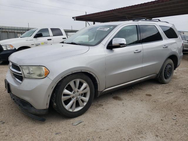 1D4RD4GG3BC667123 - 2011 DODGE DURANGO CREW SILVER photo 1