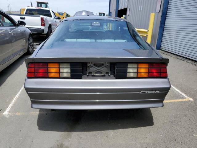 1G1FP23T1ML182117 - 1991 CHEVROLET CAMARO RS GRAY photo 6