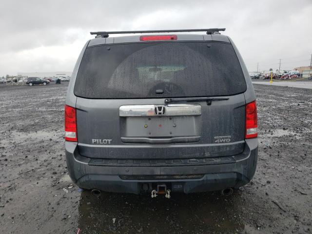 5FNYF4H91DB032930 - 2013 HONDA PILOT TOURING GRAY photo 6