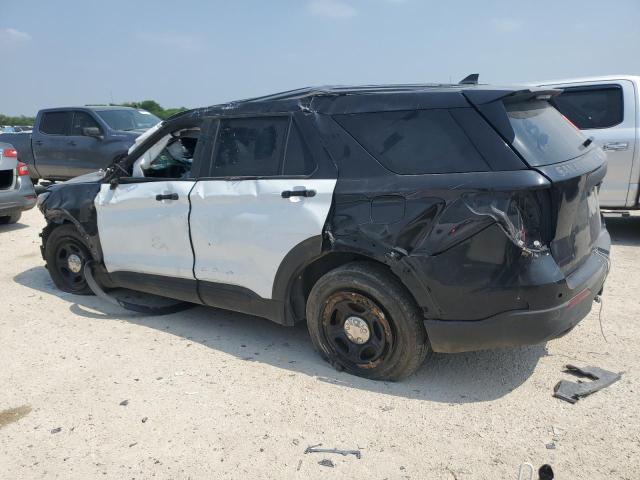 1FM5K8AB4MGA43280 - 2021 FORD EXPLORER POLICE INTERCEPTOR 双色 照片 2
