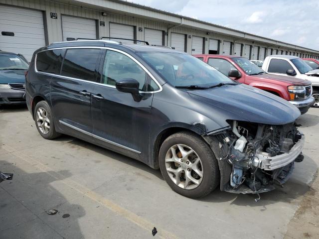 2C4RC1EG0HR608368 - 2017 CHRYSLER PACIFICA TOURING L PLUS BLACK photo 4