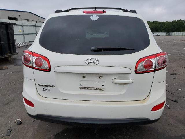 5XYZG3AB6CG119383 - 2012 HYUNDAI SANTA FE GLS WHITE photo 6