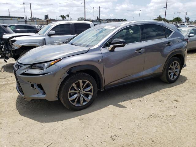 JTJYARBZ1K2138862 - 2019 LEXUS NX 300 BASE ნაცრისფერი ფოტო 1