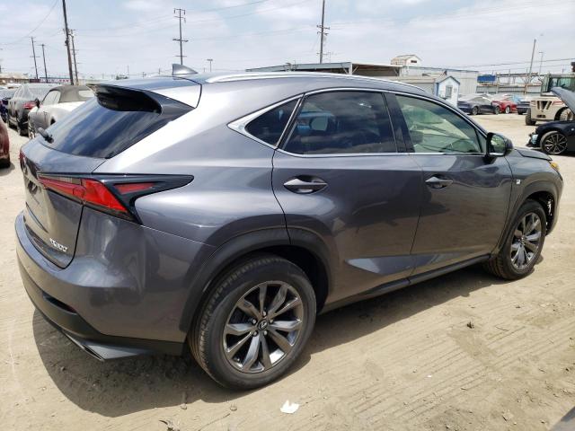JTJYARBZ1K2138862 - 2019 LEXUS NX 300 BASE ნაცრისფერი ფოტო 3