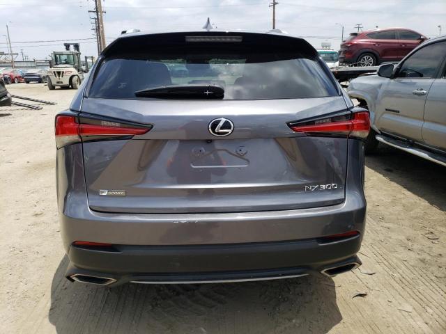 JTJYARBZ1K2138862 - 2019 LEXUS NX 300 BASE ნაცრისფერი ფოტო 6